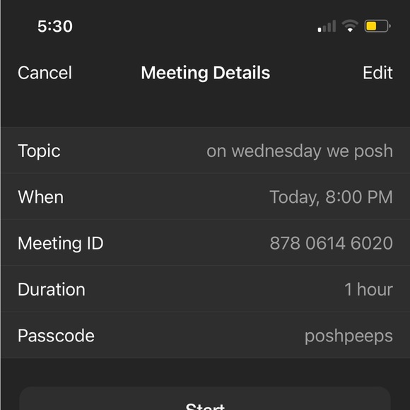 posh n sip ON NOW! posh n sip notifications listing - Picture 2 of 2